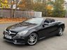 USED 2015 65 MERCEDES-BENZ E-CLASS 2.1 E220 BlueTEC AMG Line Cabriolet 2dr Diesel G-Tronic+ Euro 6 (s/s) (177 ps) 