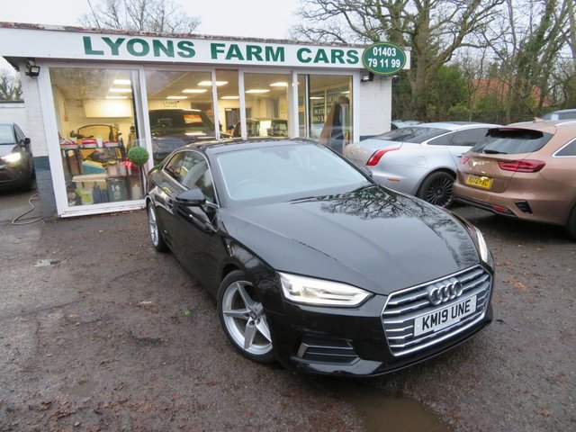 2019 19 Audi A5 2.0 TFSI 40 Sport Coupe 2dr Petrol S Tronic Euro 6 (s/s) (190 ps) Automatic