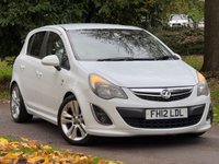 USED 2012 12 VAUXHALL CORSA 1.2i ecoFLEX 16V SXi Hatchback 5dr Petrol Manual Euro 5 (s/s) (A/C) (85 ps) 
