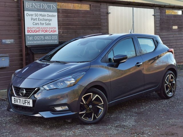 2021 71 Nissan Micra 1.0 IG-T Acenta Hatchback 5dr Petrol XTRON Euro 6 (s/s) (92 ps) READ OUR REVIEWS! FINANCE AVAILABLE FROM 9.9% APR!