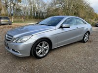 USED 2010 60 MERCEDES-BENZ E-CLASS 1.8 E250 CGI BlueEfficiency SE Coupe 2dr Petrol Tiptronic Euro 5 (204 ps) LOVELY SERVICE HISTORY, 2 KEYS