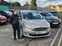USED 2015 65 FORD C-MAX 1.0T EcoBoost Titanium MPV 5dr Petrol Manual Euro 6 (s/s) (125 ps) &pound;200 TO SECURE - DELIVERY AVAIALBLE