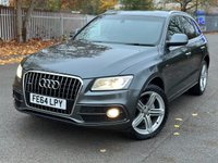 USED 2014 64 AUDI Q5 2.0 TDI S line Plus SUV 5dr Diesel S Tronic quattro Euro 5 (s/s) (177 ps) 