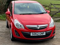 USED 2013 62 VAUXHALL CORSA 1.2 16V Energy Hatchback 5dr Petrol Manual Euro 5 (A/C) (85 ps) 60+MPG++LOW INSURANCE GROUPING