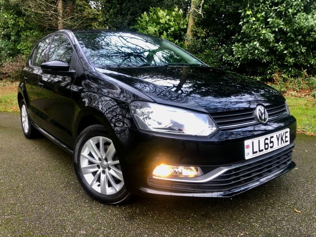 2015 65 Volkswagen Polo 1.0 BlueMotion Tech SE Hatchback 5dr Petrol Manual Euro 6 (s/s) (60 ps) 2 OWNER//GREAT SERVICE HISTORY//20 POUND ROAD TAX//DAB RADIO//BLUETOOTH//LEATHER BOUND MULTI-FUNCTION STEERING WHEEL//X4 ELECTRIC WINDOWS//ALLOYS//AIRCON//FRONT FOGS// CAMBELT AND WATERPUMP JUST RENEWED BY US WITH AN ANUAL SERVICE+New MOT