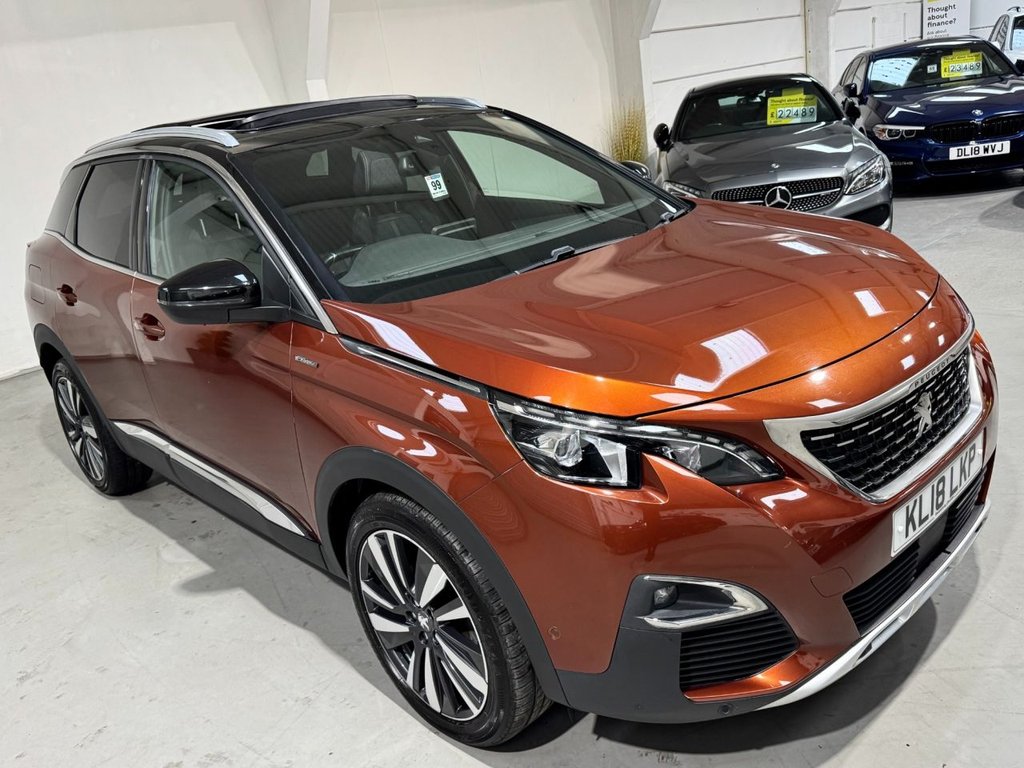 USED 2018 18 PEUGEOT 3008 1.5 BlueHDi GT Line Premium SUV 5dr Diesel EAT Euro 6 (s/s) (130 ps) 