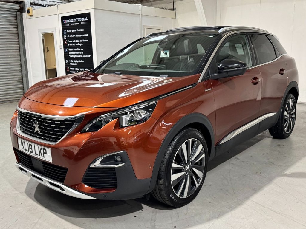 USED 2018 18 PEUGEOT 3008 1.5 BlueHDi GT Line Premium SUV 5dr Diesel EAT Euro 6 (s/s) (130 ps) 