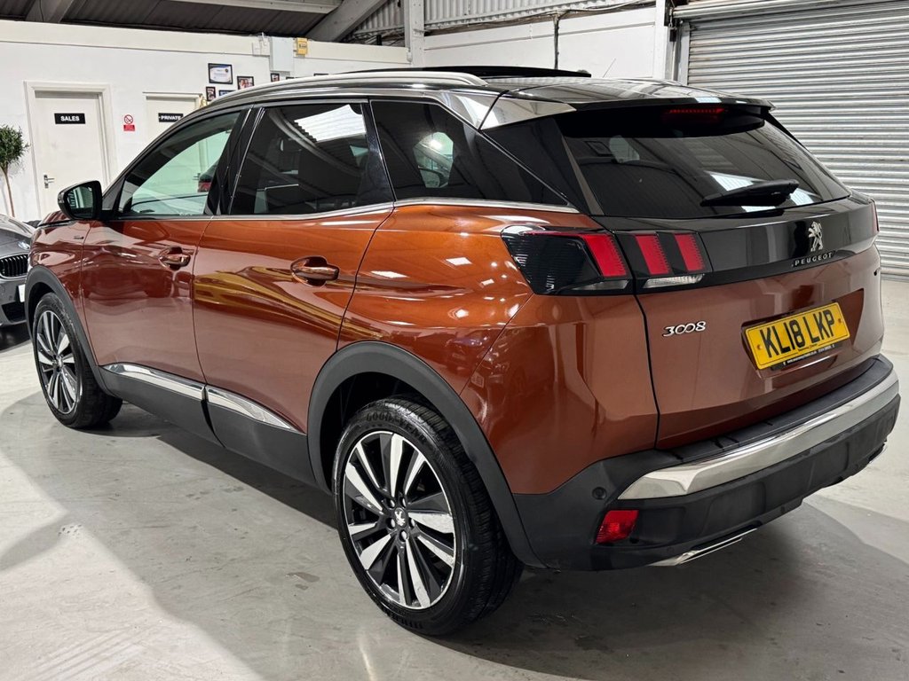 USED 2018 18 PEUGEOT 3008 1.5 BlueHDi GT Line Premium SUV 5dr Diesel EAT Euro 6 (s/s) (130 ps) 