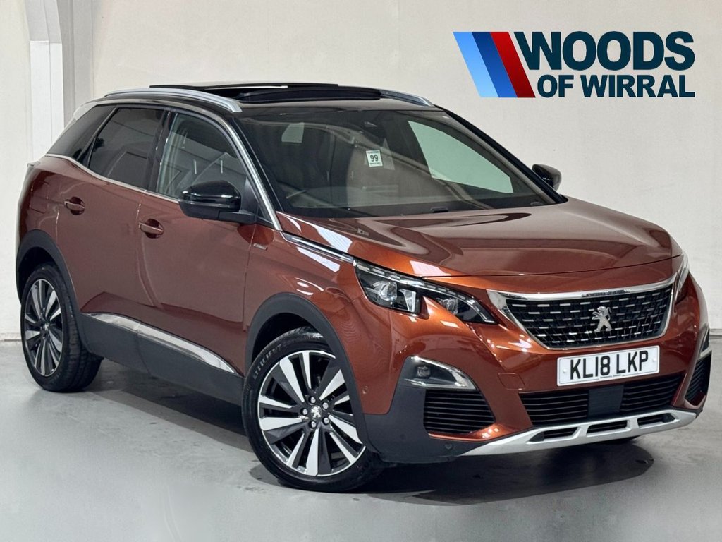 USED 2018 18 PEUGEOT 3008 1.5 BlueHDi GT Line Premium SUV 5dr Diesel EAT Euro 6 (s/s) (130 ps) 