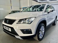 USED 2018 18 SEAT ATECA 2.0 TDI SE SUV 5dr Diesel Manual 4Drive Euro 6 (s/s) (150 ps) Rear Sensors,Cruise,1 P.Owner
