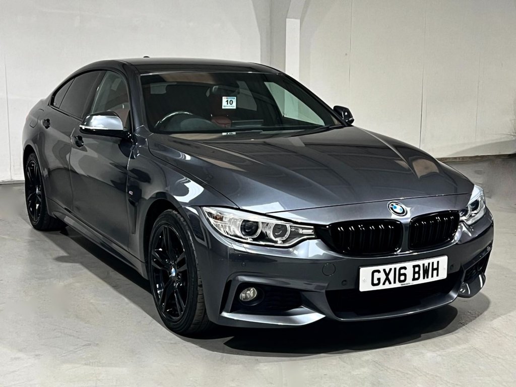 USED 2016 16 BMW 4 SERIES GRAN COUPE 2.0 420d M Sport Hatchback 5dr Diesel Auto xDrive Euro 6 (s/s) (190 ps) PRO MEDIA+HEAT LEATHER+X DRIVE