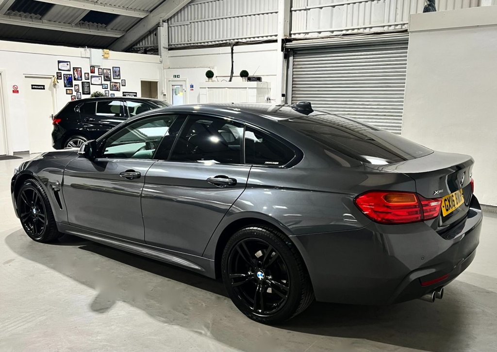 USED 2016 16 BMW 4 SERIES GRAN COUPE 2.0 420d M Sport Hatchback 5dr Diesel Auto xDrive Euro 6 (s/s) (190 ps) PRO MEDIA+HEAT LEATHER+X DRIVE