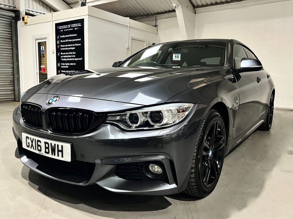 USED 2016 16 BMW 4 SERIES GRAN COUPE 2.0 420d M Sport Hatchback 5dr Diesel Auto xDrive Euro 6 (s/s) (190 ps) PRO MEDIA+HEAT LEATHER+X DRIVE