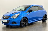 USED 2013 63 VAUXHALL CORSA 1.6T 16V VXR Hatchback 3dr Petrol Manual Euro 5 (192 ps) Striking Arden Blue / VXR Part Leather Sports Seats