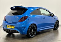 USED 2013 63 VAUXHALL CORSA 1.6T 16V VXR Hatchback 3dr Petrol Manual Euro 5 (192 ps) Striking Arden Blue / VXR Part Leather Sports Seats