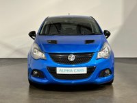 USED 2013 63 VAUXHALL CORSA 1.6T 16V VXR Hatchback 3dr Petrol Manual Euro 5 (192 ps) Striking Arden Blue / VXR Part Leather Sports Seats