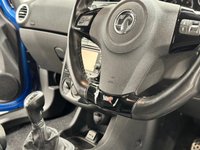 USED 2013 63 VAUXHALL CORSA 1.6T 16V VXR Hatchback 3dr Petrol Manual Euro 5 (192 ps) Striking Arden Blue / VXR Part Leather Sports Seats
