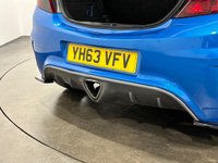 USED 2013 63 VAUXHALL CORSA 1.6T 16V VXR Hatchback 3dr Petrol Manual Euro 5 (192 ps) Striking Arden Blue / VXR Part Leather Sports Seats