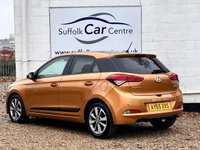 USED 2015 65 HYUNDAI I20 1.4 Premium Hatchback 5dr Petrol Manual Euro 6 (100 ps) www.suffolkcarcentre.co.uk - Located at Lowestoft
