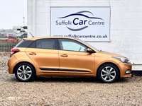 USED 2015 65 HYUNDAI I20 1.4 Premium Hatchback 5dr Petrol Manual Euro 6 (100 ps) www.suffolkcarcentre.co.uk - Located at Lowestoft