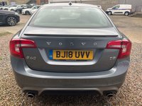 USED 2018 18 VOLVO S60 2.0 D2 R-Design Nav Saloon 4dr Diesel Manual Euro 6 (s/s) (120 ps) HEATED SEATS - SAT NAV