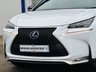 USED 2016 16 LEXUS NX 2.5 300H F SPORT SUV 5DR PETROL HYBRID E-CVT 4WD EURO 6 (S/S) 197 BHP SAT NAV CAMERA TWO-TONE LEATHER PRIVACY PREMIUM SOUND~REAR CAMERA~PRIVACY