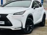 USED 2016 16 LEXUS NX 2.5 300H F SPORT SUV 5DR PETROL HYBRID E-CVT 4WD EURO 6 (S/S) 197 BHP SAT NAV CAMERA TWO-TONE LEATHER PRIVACY PREMIUM SOUND~REAR CAMERA~PRIVACY