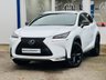 USED 2016 16 LEXUS NX 2.5 300H F SPORT SUV 5DR PETROL HYBRID E-CVT 4WD EURO 6 (S/S) 197 BHP SAT NAV CAMERA TWO-TONE LEATHER PRIVACY PREMIUM SOUND~REAR CAMERA~PRIVACY