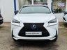 USED 2016 16 LEXUS NX 2.5 300H F SPORT SUV 5DR PETROL HYBRID E-CVT 4WD EURO 6 (S/S) 197 BHP SAT NAV CAMERA TWO-TONE LEATHER PRIVACY PREMIUM SOUND~REAR CAMERA~PRIVACY