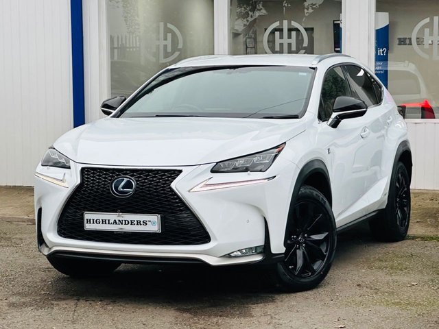 2016 16 Lexus Nx 2.5 300H F SPORT SUV 5DR PETROL HYBRID E-CVT 4WD EURO 6 (S/S) 197 BHP SAT NAV CAMERA TWO-TONE LEATHER PRIVACY