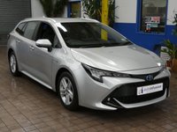 USED 2021 71 TOYOTA COROLLA 1.8 VVT-h GPF Icon Touring Sports 5dr Petrol Hybrid CVT Euro 6 (s/s) (122 ps) HEATED SEATS CRUISE CONTROL REAR VIEW CAMERA 1 OWNER SERVICE HISTORY TOYOTA WARRANTY TILL OCT 2031