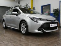 USED 2021 71 TOYOTA COROLLA 1.8 VVT-h GPF Icon Touring Sports 5dr Petrol Hybrid CVT Euro 6 (s/s) (122 ps) HEATED SEATS CRUISE CONTROL REAR VIEW CAMERA 1 OWNER SERVICE HISTORY TOYOTA WARRANTY TILL OCT 2031