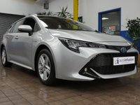 USED 2021 71 TOYOTA COROLLA 1.8 VVT-h GPF Icon Touring Sports 5dr Petrol Hybrid CVT Euro 6 (s/s) (122 ps) HEATED SEATS CRUISE CONTROL REAR VIEW CAMERA 1 OWNER SERVICE HISTORY TOYOTA WARRANTY TILL OCT 2031