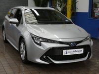 USED 2021 71 TOYOTA COROLLA 1.8 VVT-h GPF Icon Touring Sports 5dr Petrol Hybrid CVT Euro 6 (s/s) (122 ps) HEATED SEATS CRUISE CONTROL REAR VIEW CAMERA 1 OWNER SERVICE HISTORY TOYOTA WARRANTY TILL OCT 2031