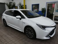 USED 2021 71 TOYOTA COROLLA 1.8 VVT-h GPF Excel Touring Sports 5dr Petrol Hybrid CVT Euro 6 (s/s) (122 ps) SAT NAV LEATHER HEATED SEATS REAR VIEW CAMERA CRUISE CONTROL PARKING SENSORS 1 OWNERS SERVICE HISTORY TOYOTA WARRANTY OCT 2031
