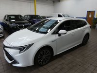 USED 2021 71 TOYOTA COROLLA 1.8 VVT-h GPF Excel Touring Sports 5dr Petrol Hybrid CVT Euro 6 (s/s) (122 ps) SAT NAV LEATHER HEATED SEATS REAR VIEW CAMERA CRUISE CONTROL PARKING SENSORS 1 OWNERS SERVICE HISTORY TOYOTA WARRANTY OCT 2031