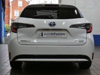 USED 2021 71 TOYOTA COROLLA 1.8 VVT-h GPF Excel Touring Sports 5dr Petrol Hybrid CVT Euro 6 (s/s) (122 ps) SAT NAV LEATHER HEATED SEATS REAR VIEW CAMERA CRUISE CONTROL PARKING SENSORS 1 OWNERS SERVICE HISTORY TOYOTA WARRANTY OCT 2031