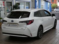 USED 2021 71 TOYOTA COROLLA 1.8 VVT-h GPF Excel Touring Sports 5dr Petrol Hybrid CVT Euro 6 (s/s) (122 ps) SAT NAV LEATHER HEATED SEATS REAR VIEW CAMERA CRUISE CONTROL PARKING SENSORS 1 OWNERS SERVICE HISTORY TOYOTA WARRANTY OCT 2031