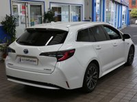 USED 2021 71 TOYOTA COROLLA 1.8 VVT-h GPF Excel Touring Sports 5dr Petrol Hybrid CVT Euro 6 (s/s) (122 ps) SAT NAV LEATHER HEATED SEATS REAR VIEW CAMERA CRUISE CONTROL PARKING SENSORS 1 OWNERS SERVICE HISTORY TOYOTA WARRANTY OCT 2031