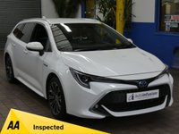 USED 2021 71 TOYOTA COROLLA 1.8 VVT-h GPF Excel Touring Sports 5dr Petrol Hybrid CVT Euro 6 (s/s) (122 ps) SAT NAV LEATHER HEATED SEATS REAR VIEW CAMERA CRUISE CONTROL PARKING SENSORS 1 OWNERS SERVICE HISTORY TOYOTA WARRANTY OCT 2031