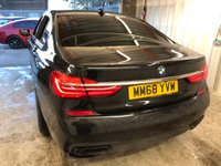 USED 2019 BMW 7 SERIES 2.0 725Ld M Sport Saloon 4dr Diesel Auto Euro 6 (s/s) (231 ps)+2 KEYS INCLUDING DISPLAY KEY+1 FORMER KEEPER+SUNROOF+LEATHER SEATS+MEDIA+HEATED SEATS 1 FORMER KEEPER+FSH+SUNROOF+HEATED LEATHER SEATS+PARK CAMERA+BLUETOOTH+MEDIA+NAVIGATION+ALLOYS+CRUISE+PARKING SENSORS+HPI CLEAR