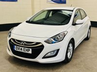 USED 2014 14 HYUNDAI I30 1.6 CRDi Active Hatchback 5 Door Diesel Automatic Euro 5 (110 ps) 1 PREVIOUS LADY OWNER FROM NEW