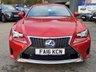USED 2016 16 LEXUS RC 2.5 300h F Sport Coupe 2dr Petrol Hybrid CVT Euro 6 (s/s) (223 ps) AA Approved Dealer - Nationwide Delivery Available