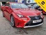 USED 2016 16 LEXUS RC 2.5 300h F Sport Coupe 2dr Petrol Hybrid CVT Euro 6 (s/s) (223 ps) AA Approved Dealer - Nationwide Delivery Available