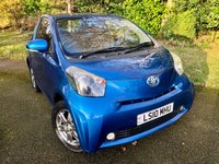 USED 2010 10 TOYOTA IQ 1.0 VVT-i 2 Hatchback 3dr Petrol Manual Euro 4 68 BHP // ONLY 36,300 MILES///1 FAMILY OWNED // X9 AIRBAGS//KEYLESS ENTRY AND STARTING///ZERO ROAD TAX//ULEZ COMPLIANT//ELECTRIC FOLDING MIRRORS 68 BHP1 FAMILY OWNED // X9 AIRBAGS//KEYLESS ENTRY AND STARTING///ZERO ROAD TAX//ULEZ COMPLIANT