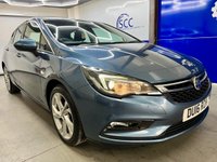 USED 2016 16 VAUXHALL ASTRA 1.4i Turbo SRi Hatchback 5dr Petrol Manual Euro 6 (150 ps) Parking Sensors, DAB Radio, Cruise Control