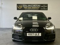 USED 2017 17 AUDI A6 SALOON 2.0 TDI Black Edition Saloon 4dr Diesel S Tronic quattro Euro 6 (s/s) (190 ps) SUNROOF SATNAV DAB HETD SEATS