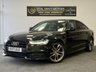 USED 2017 17 AUDI A6 SALOON 2.0 TDI Black Edition Saloon 4dr Diesel S Tronic quattro Euro 6 (s/s) (190 ps) SUNROOF SATNAV DAB HETD SEATS
