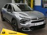 USED 2021 21 CITROEN C4 1.5 BlueHDi Shine Hatchback 5dr Diesel EAT8 Euro 6 (s/s) (130 ps) SAT NAV REAR VIEW CAMERA PART LEATHER INTERIOR CRUISE CONTROL PARKING SENSORS 3 OWNERS SERVICE HISTORY WARRANTY