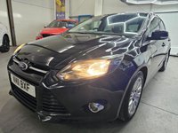 USED 2011 11 FORD FOCUS 1.6 Titanium Hatchback 5dr Petrol Manual Euro 5 (125 ps) Cruise Control, DAB Radio, Bluetooth